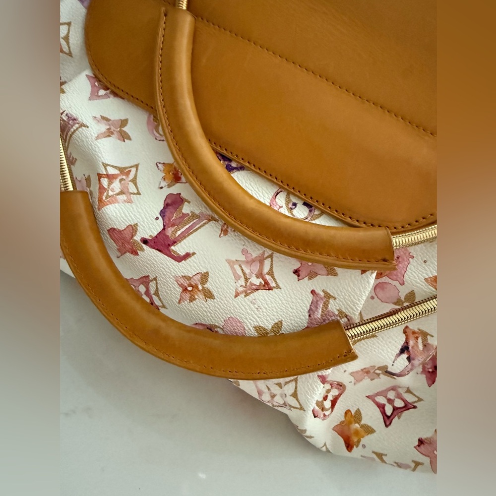 LOUIS VUITTON Jamais Richard Prince Aquarelle Watercolor Tote - COA & Dust Bag - Picture 8 of 16